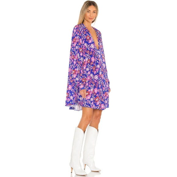 Free People Daisy Jane Floral Shift Dress - Picture 13 of 16
